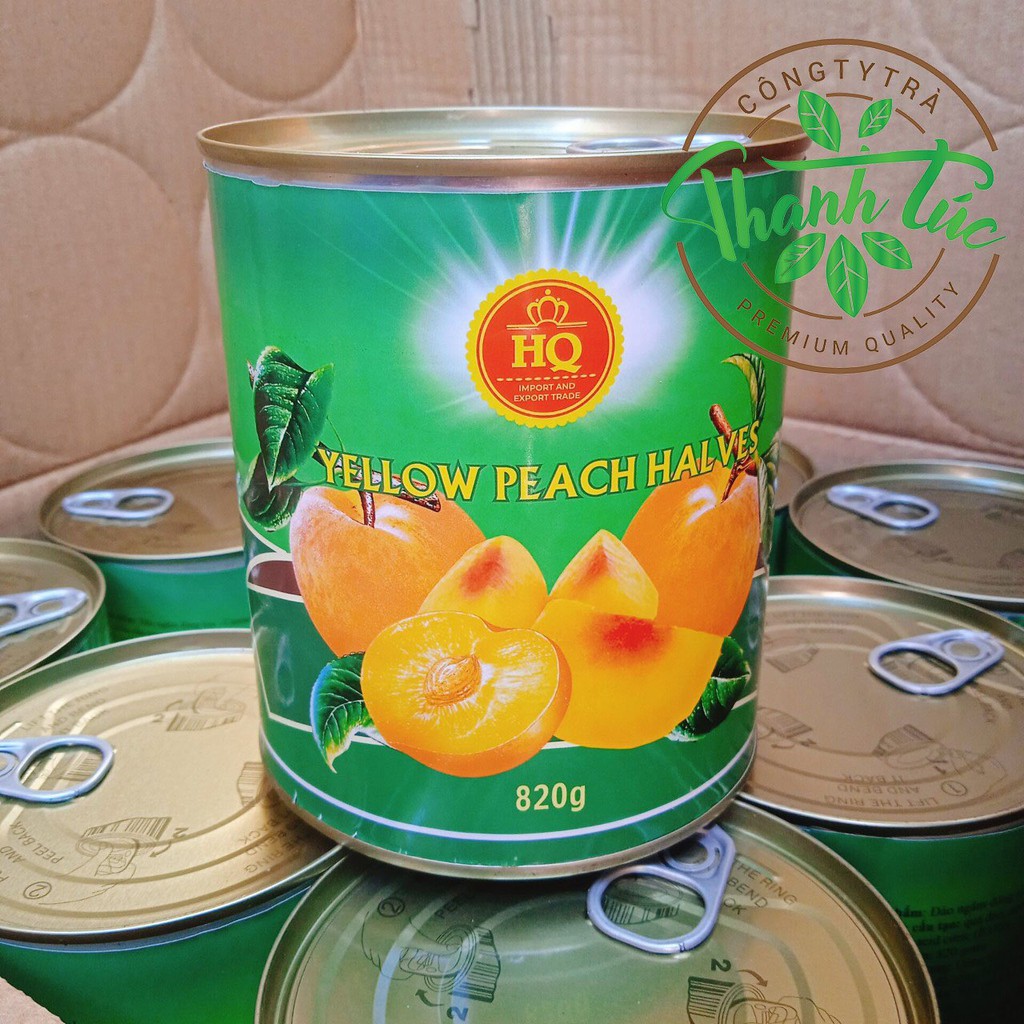 Đào Ngâm Hoàng Quốc Lon 820gr | BigBuy360 - bigbuy360.vn