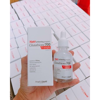 Tinh chất trắng da Angel's Liquid 7 Day Whitening Program Glutathione 700 a-ample