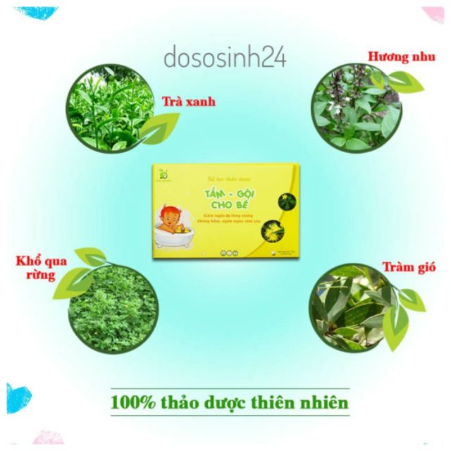 Bảo Nhiên - Túi lọc thảo dược tắm bé (15 túi)