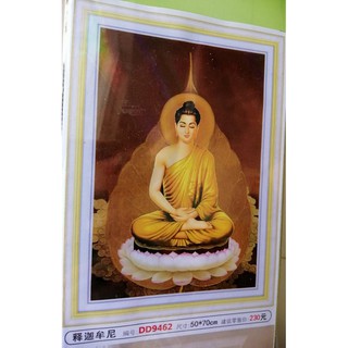 Tranh đính đá phật thích ca dd9462