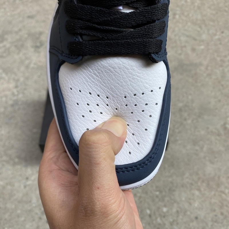 Giày thể thao Jd thấp trắng navy nam nữ