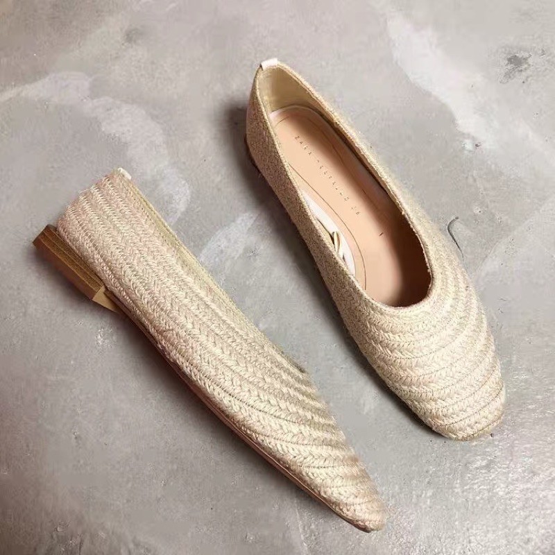 Giày bệt cói Zara