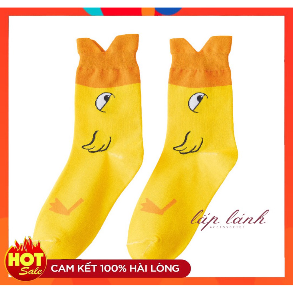 [Có sẵn] TẤT VỚ CỔ CAO HÌNH CHÚ CHIM MẶT QUẠU DỄ THƯƠNG ĐÁNG YÊU QUÀ TẶNG TÌNH YÊU Ý NGHĨA VALETINE VO008