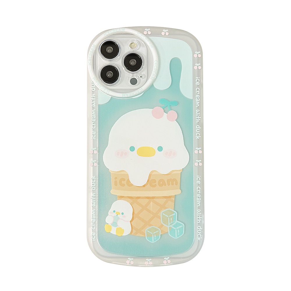 Ốp Điện Thoại TPU Silicone Hình Vịt Cho ốp iPhone 11 pro max X Xr Xs 7 8 14 Plus Se 2020 12 pro max 13