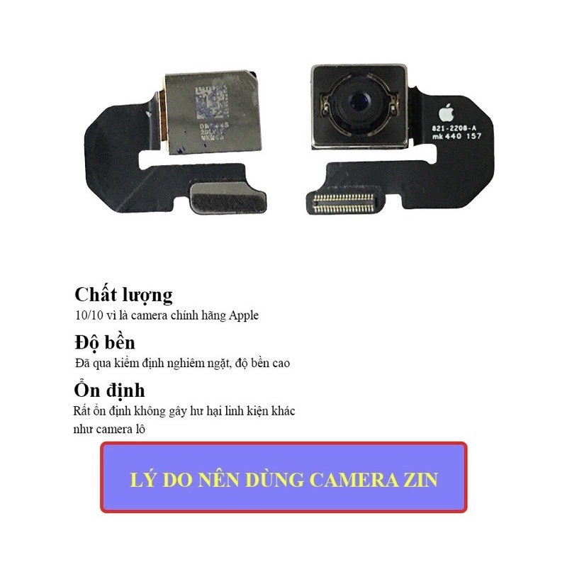 Camera Sau lP 6 Plus Zin Bóc Máy