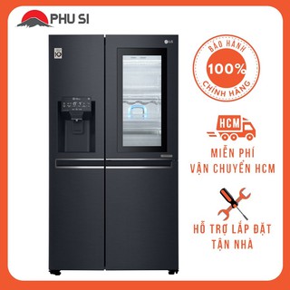 [GIAO HCM] GR-X247MC - Tủ lạnh LG InstaView Door in Door GR-X247MC, 601 lít, Inverter - HÀNG CHÍNH HÃNG