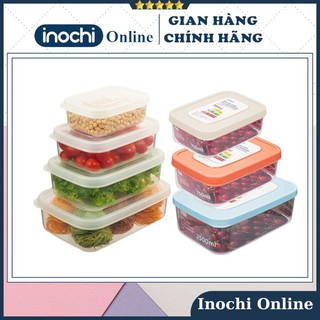 Hộp Đựng Thực Phẩm Nhựa INOCHI HOKKAIDO Chữ Nhật Giữ Nhiệt Trong Tủ Lạnh Cao Cấp Chính Hãng