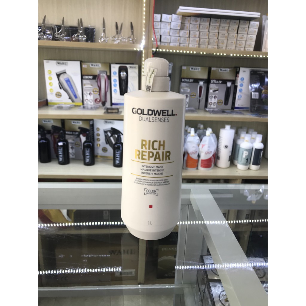 DẦU HẤP TÓC PHỤC HỒI HƯ TỔN GOLDWELL RICH REPAIR 1000ML