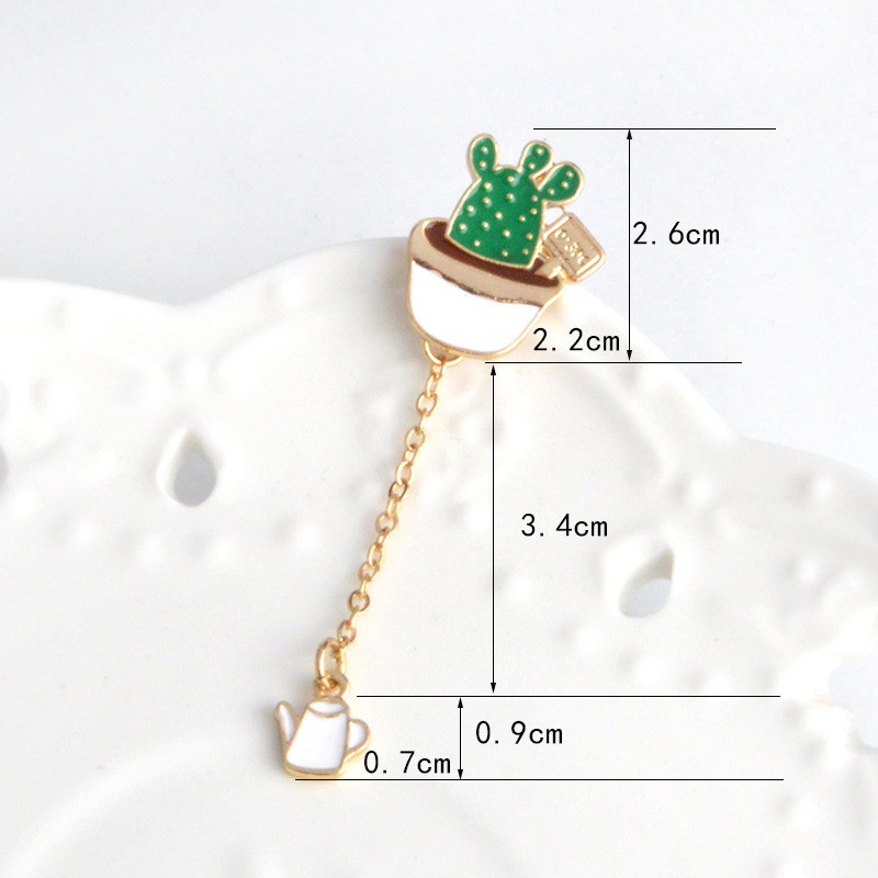 Charm (C108) Dụng cụ Charm trang trí cài áo/ balo/ túi xách hoạ tiết thiên nhiên