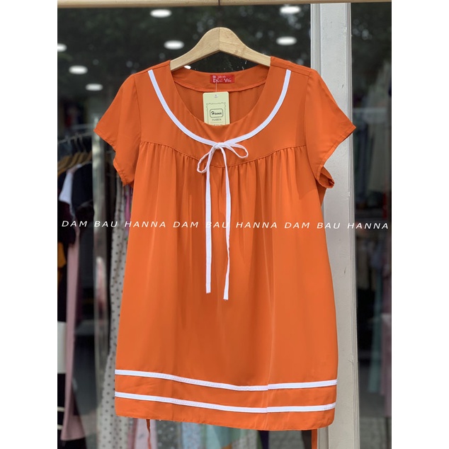 [SIZE 60-85KG] Áo bầu công sở size to có size 85kg vải lụa tuyết 1 lớp mềm mát nhẹ thấm mồ hôi tốt không nhăn rộng