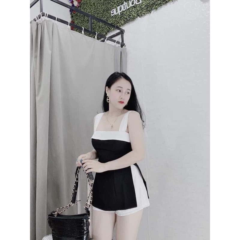 Set áo hai dây kèm quần