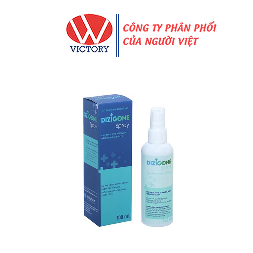 Bộ sản phẩm DIZIGONE kháng khuẩn – tái tạo da – ngăn ngừa sẹo - Victory Pharmacy