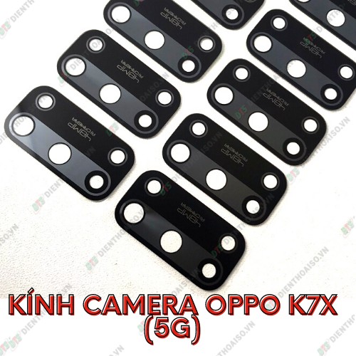 Kính camera oppo k7x kèm keo dán