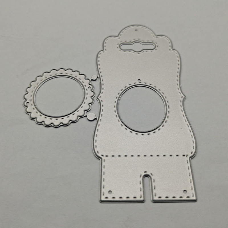 Khuôn Cắt Giấy Kim Loại Hình Hộp Quà