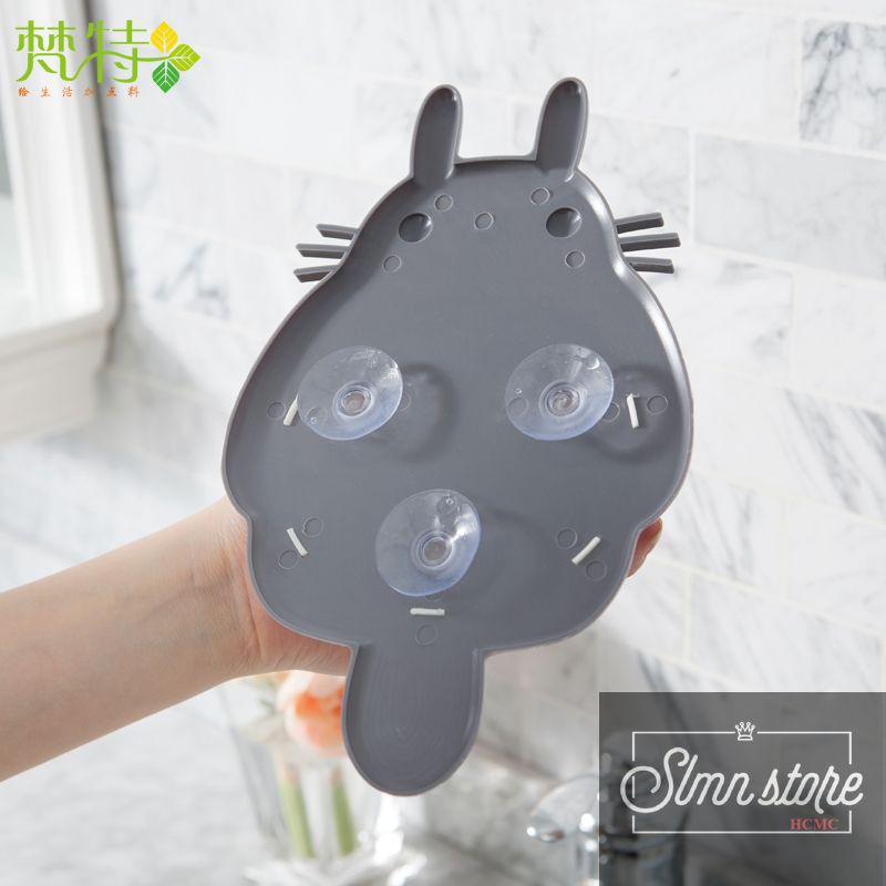 Hộp đựng, kệ treo bàn chải, kem đánh răng hình Totoro dễ thương. Slmn_HBC_totoro