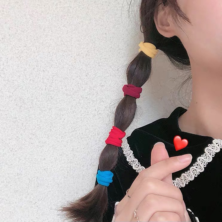 Set 50 dây buộc tóc xinh xắn dành cho bé gái