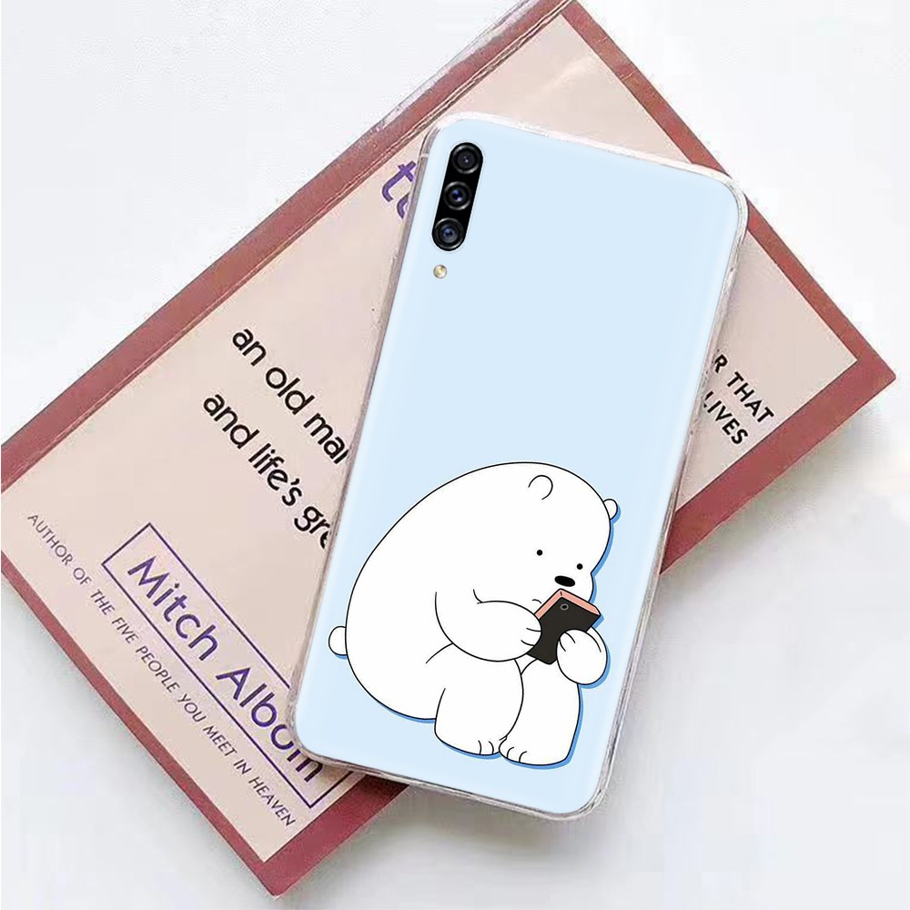 Ốp Điện Thoại Mềm Trong Suốt Hình We Bare Bears Gt79 Cho Motorola Moto G4 G5 G5S G6 Play Plus