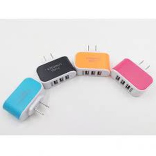 CỦ SẠC ĐIỆN THOẠI ĐA NĂNG 3 CỔNG USB