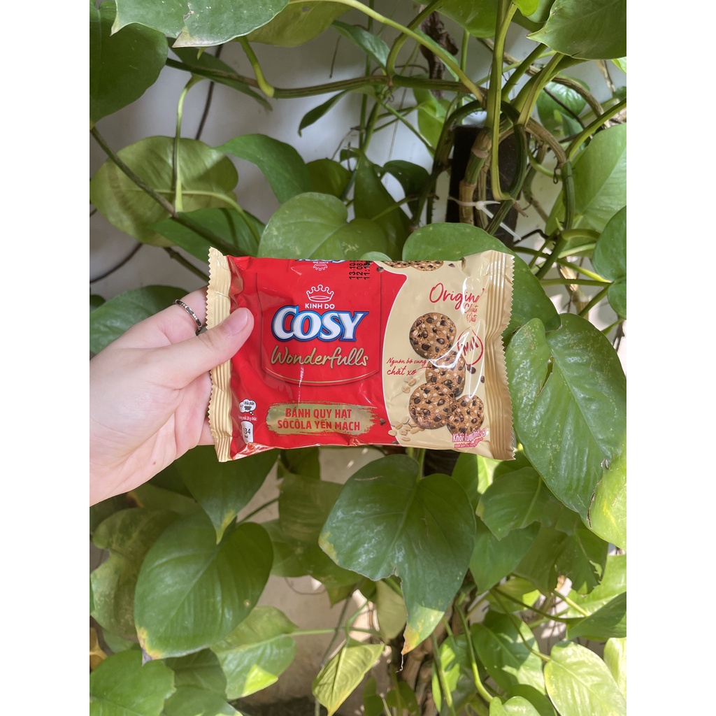 Bánh Quy Hạt Cosy Wonderfulls Sôcôla Yến Mạch Mini Chocolate &amp; Oats (Gói 80g)
