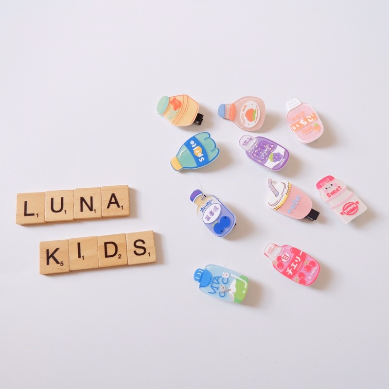 Kẹp tóc cho bé KT05 - LunaKids [Ảnh thật]