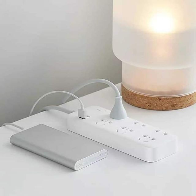 Ổ cắm điện Xiaomi Youpin ZMI Power Strip CX05 6 cổng 2 cổng sạc USB sạc nhanh 18W - Minh  Tín Shop