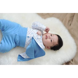 momma -set 4 chi tiết sz 3 tháng (áo+mũ+quần + yếm)