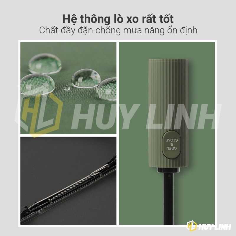 Dù ô che mưa đi năng mẫu xếp gọn tự động 2 chê độ - Có chống nắng UV mẫu cao cấp cho Ôtô