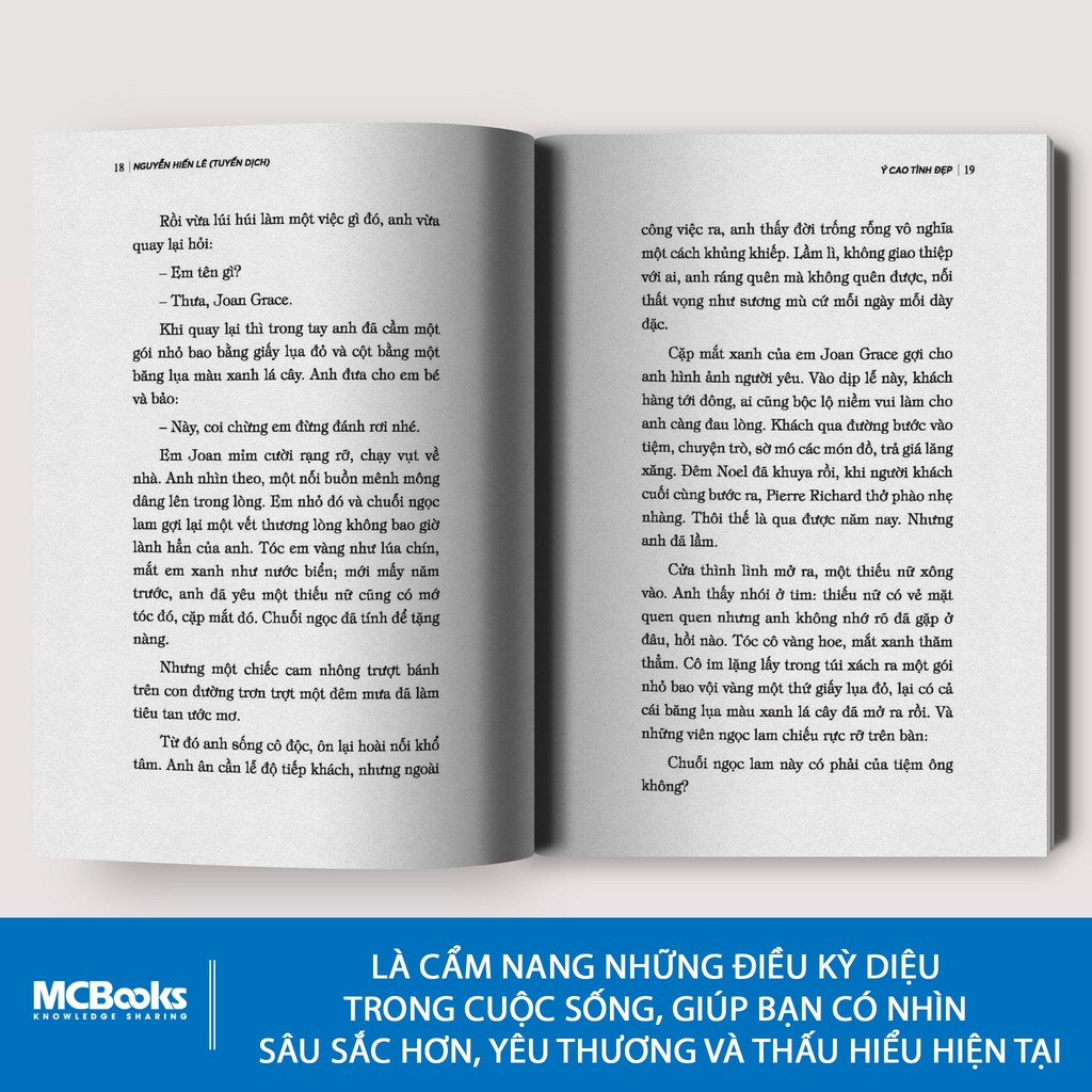 Sách - Ý Cao Tình Đẹp - Cho những hi vọng cuộc sống tươi đẹp MCBU8967