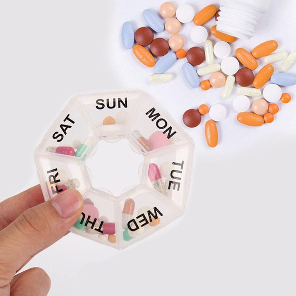 Hộp Đựng Thuốc 7 Ngày Chăm Sóc Sức Khỏe Unisex