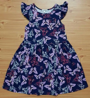 Đầm bé gái size đai H&m