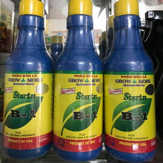 Phân bón lá Vitamin B1 Grow More - 500ml