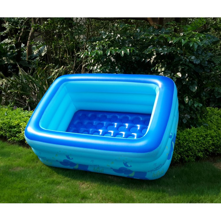 Bể Bơi Phao 1m8 - 2m1 Họa Tiết 3 Tầng Dày Dặn