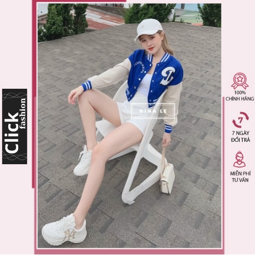 Áo bomber dáng croptop chất cao cấp,hàng tốt,chất lượng cao 362 Clickfashion