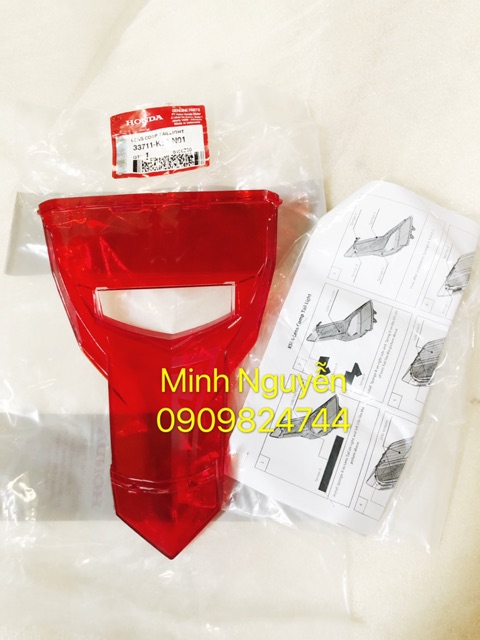 Chụp mika đỏ đèn hậu sonic chính hãng
