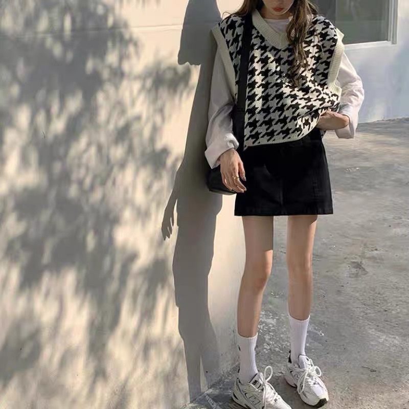 Áo Ghile Kẻ Màu Vintage Viền Nhiều Màu Chất Len Dày Dặn