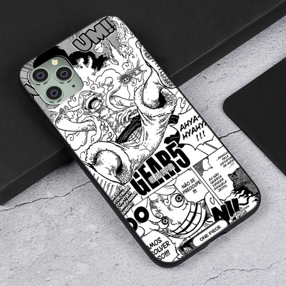 Ốp Điện Thoại TPU Silicon Mềm Hình One Piece Luffy Gear 5 Cho iPhone X Xs 11 Pro Max AR117