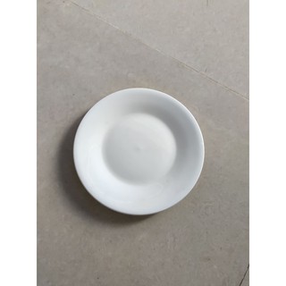 sét 5 đĩa sứ trắng tròn