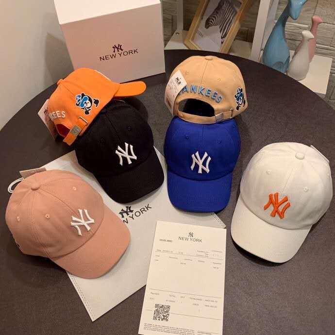 Mũ lưỡi trai thêu họa tiết chữ NY đáng yêu mẫu 2020 thời trang 54cm dành cho cả nam và nữ