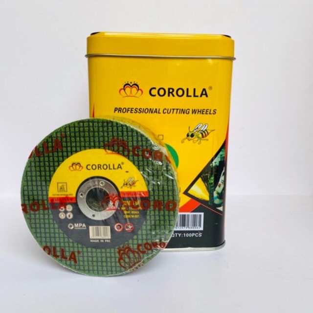 ĐÁ CẮT XANH COROLLA 1T. ( hộp 100v)