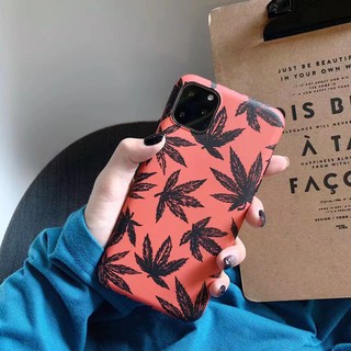 Ốp lưng iphone 11 11 pro max Xr Xs max Maple Leaf Soft TPU