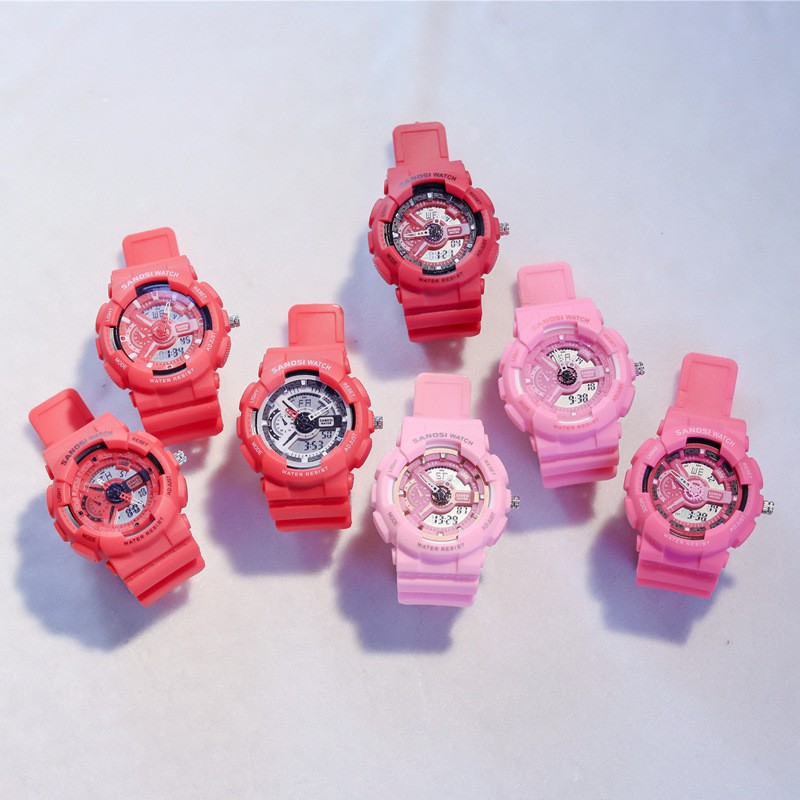 Đồng hồ thể thao Unisex SANOSI WATCH size 36mm + Tặng Vòng Tay. | BigBuy360 - bigbuy360.vn