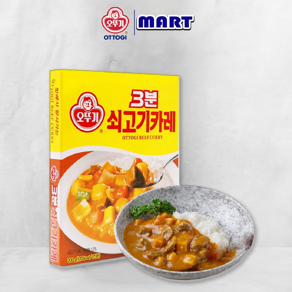 [FREESHIP❤️] - Sốt cà ri không cay Ottogi hộp 200g