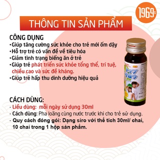 Siro Vitamin Canxi tăng chiều cao & sức đề kháng Top Grow Jpanwell Nhật Bản cho bé - Hộp 10 chai