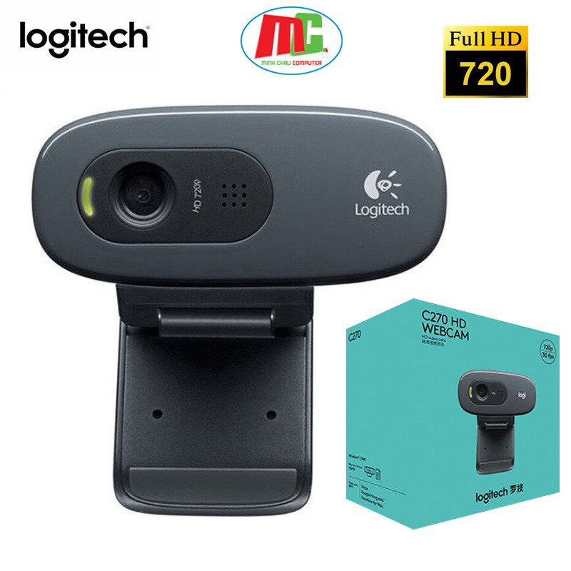 Webcam Logitech C270/ C310- Hàng Chính Hãng