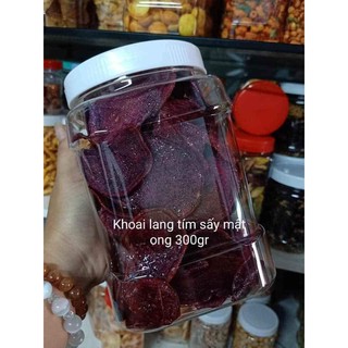 Khoai lang tím sấy mật giá sỉ - hủ 300g