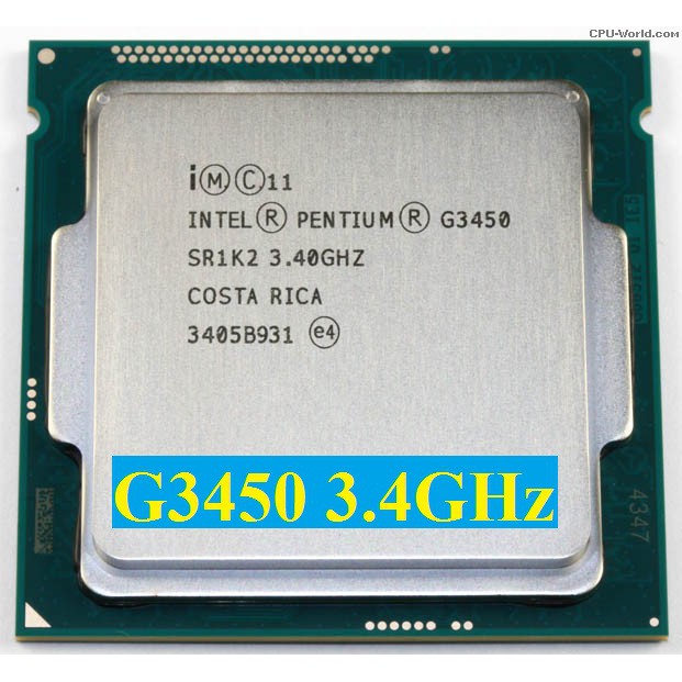 Chip Intel Pentium G3450 3.4G / 3MB / HD Graphics / Socket 1150