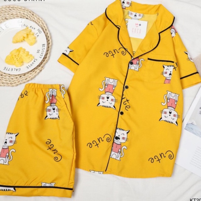 Bộ Ngủ - Đồ Mặc Nhà Kate Thái MS208 [HÀNG ĐẸP CHUẨN] | BigBuy360 - bigbuy360.vn