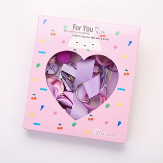 Hộp nơ kẹp tóc 18 món mẫu mới