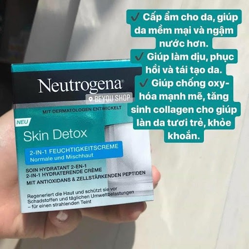 KEM DƯỠNG ẨM Neutrogena Hydro Boost Aqua Gel 50ml Cho Da Dầu