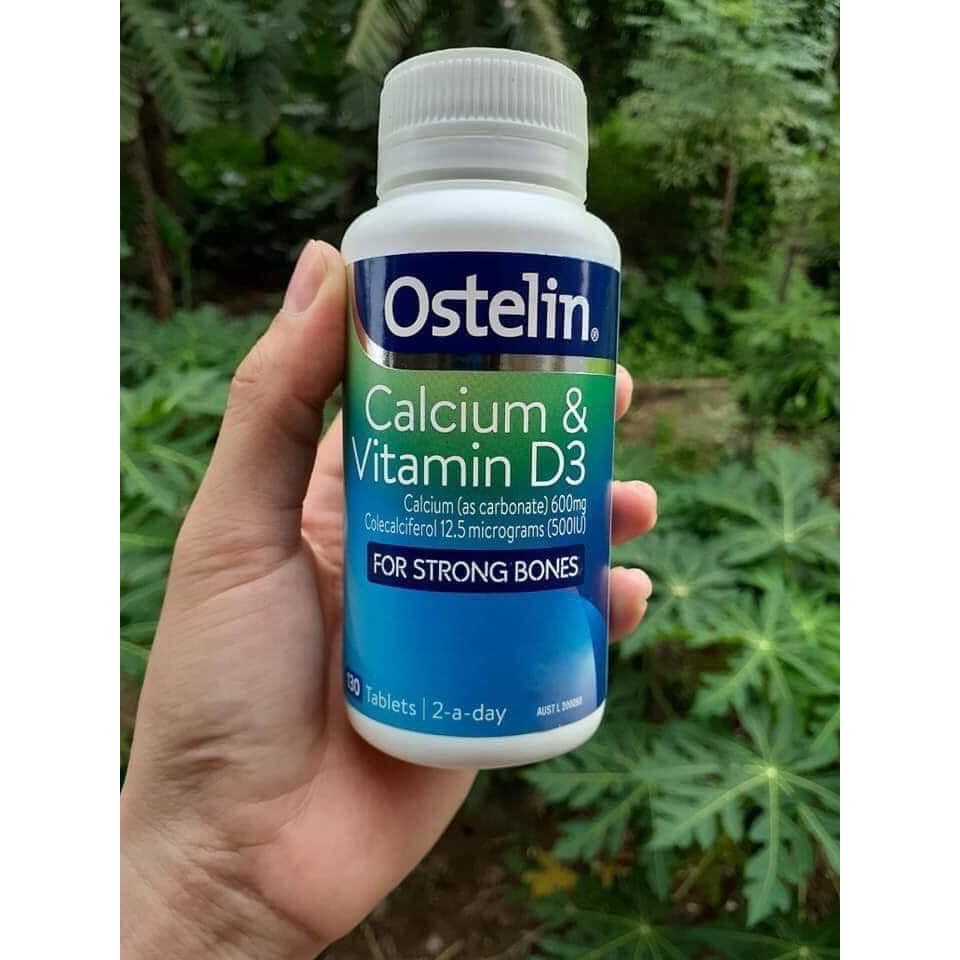 Ostelin Vitamin D & Calcium cho bà bầu 130 viên của Úc